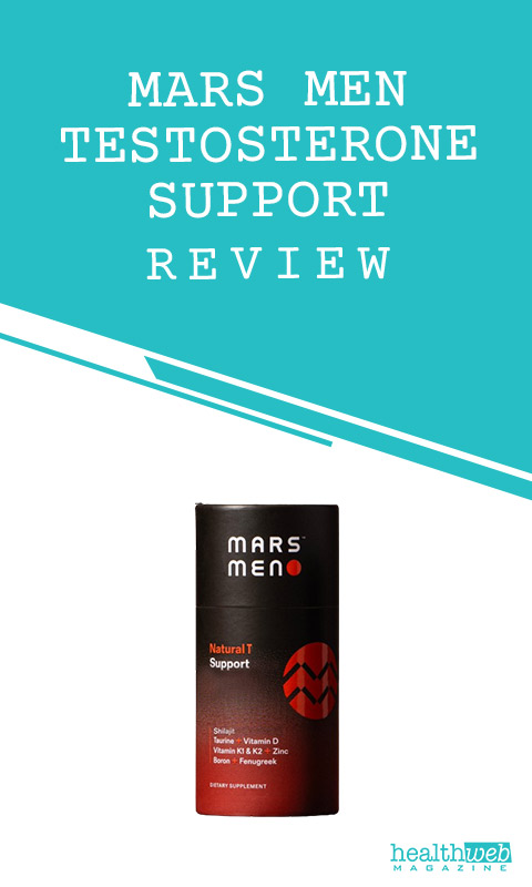 Mars Men Testosterone Support Review – Natural Testosterone Booster Bottle
