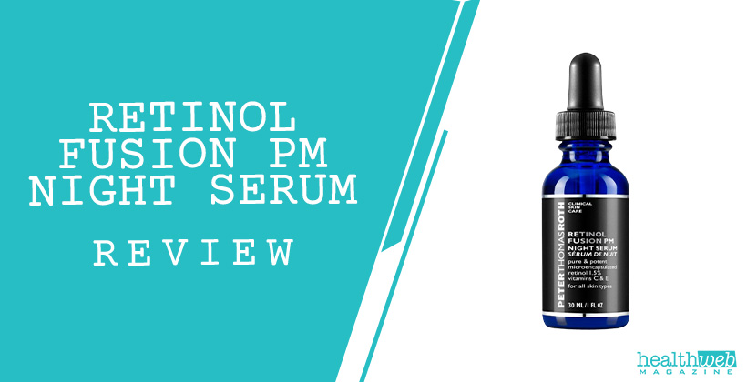 Retinol Fusion PM Night Serum Review – Anti-Aging Skincare Bottle