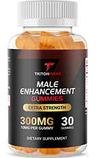 Tritonmaxx Male Gummies – Male Enhancement Supplement Bottle