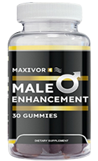 Maxivor Male Enhancement Gummies Review – Supplement Bottle Image