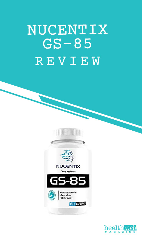 Nucentix GS-85 Supplement Bottle – Advanced Blood Sugar & Metabolic Support | Nucentix GS‑85 Review