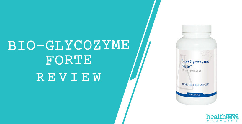 Bio-Glycozyme Forte Review – Bottle Image for Glycemic Support