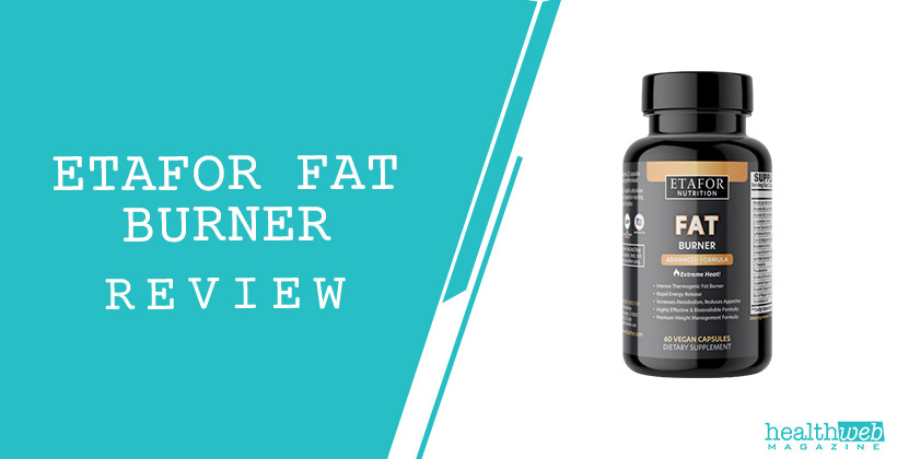Etafor Fat Burner Review – Bottle Image of Weight Loss Supplement