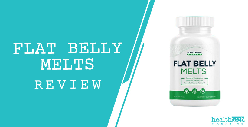 Flat Belly Melts Supplement Bottle – Dissolvable Weight Loss Tablets | Flat Belly Melts Review