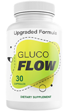 GlucoFlow Review – Blood Sugar Support Supplement Bottle