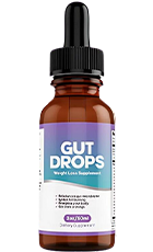 Gut Drops Supplement Bottle – Gut Health & Weight Support Formula | Gut Drops Review