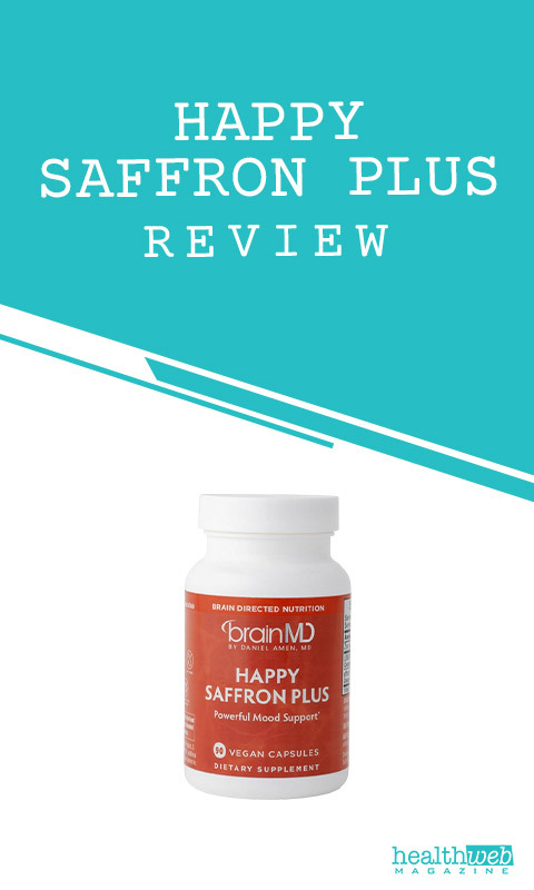 Happy Saffron Plus Review – Mood Support Supplement Bottle