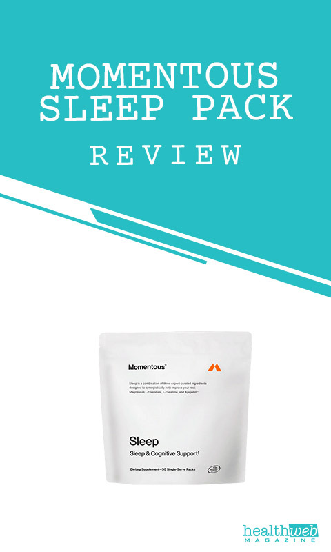 Momentous Sleep Pack Bottle – Melatonin-Free Sleep Supplement