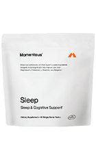 Momentous Sleep Pack Bottle – Melatonin-Free Sleep Supplement