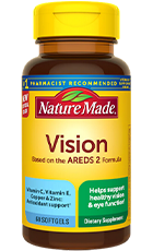 Nature Made Vision Review – Eye Health Supplement Bottle