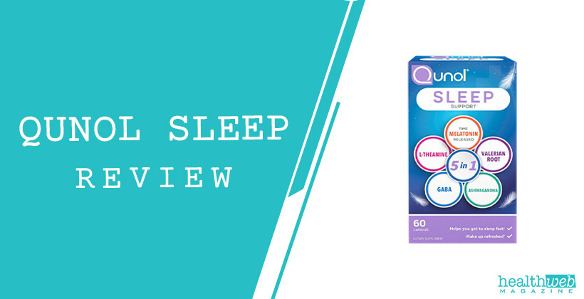 Qunol Sleep Review – Bottle Image of Qunol Sleep Aid Supplement
