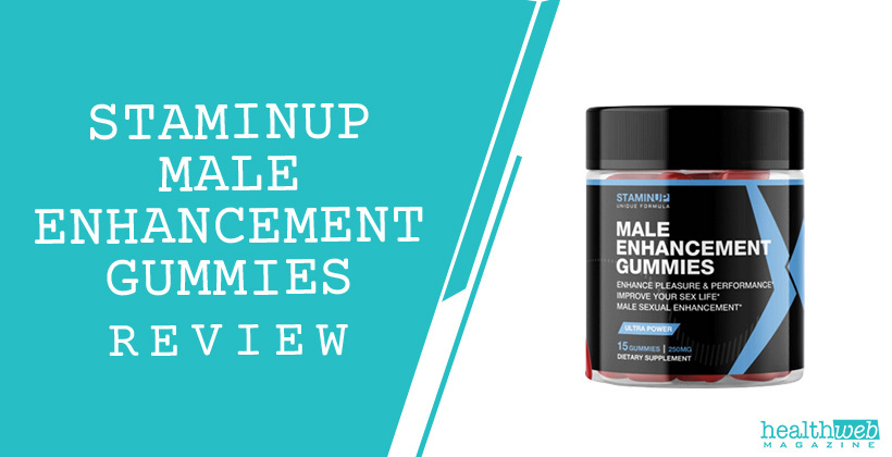 StaminUp Male Enhancement Gummies Bottle – Performance Support Supplement | StaminUp Male Enhancement Gummies Review