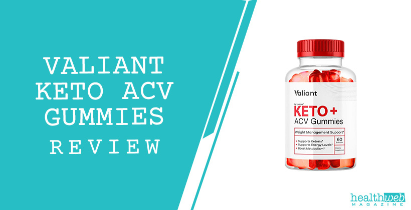 Valiant Keto ACV Gummies Review – Bottle Image of Weight Loss Support Supplement