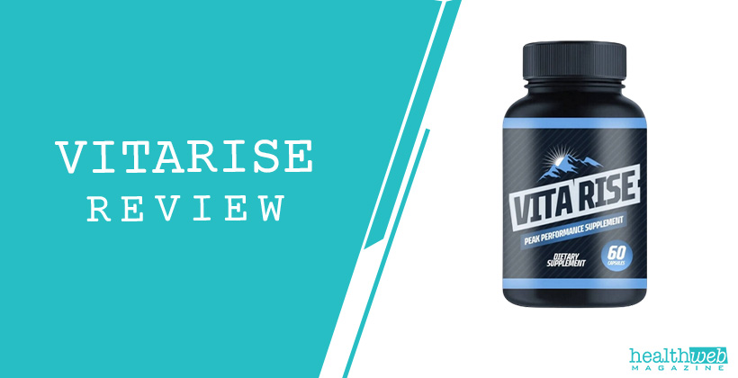 VitaRise Male Enhancement Supplement Bottle – Libido & Vitality Support | VitaRise Review