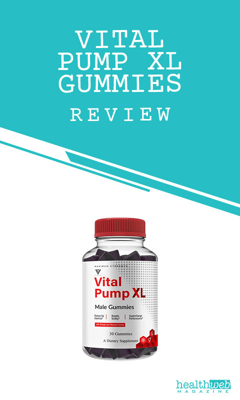 Vital Pump XL Gummies Review – Supplement Bottle Image