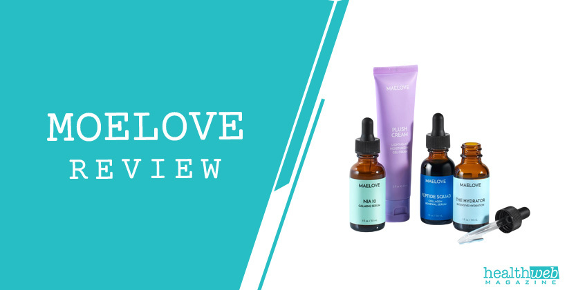 Maelove Review – Skincare Product Bottle Image