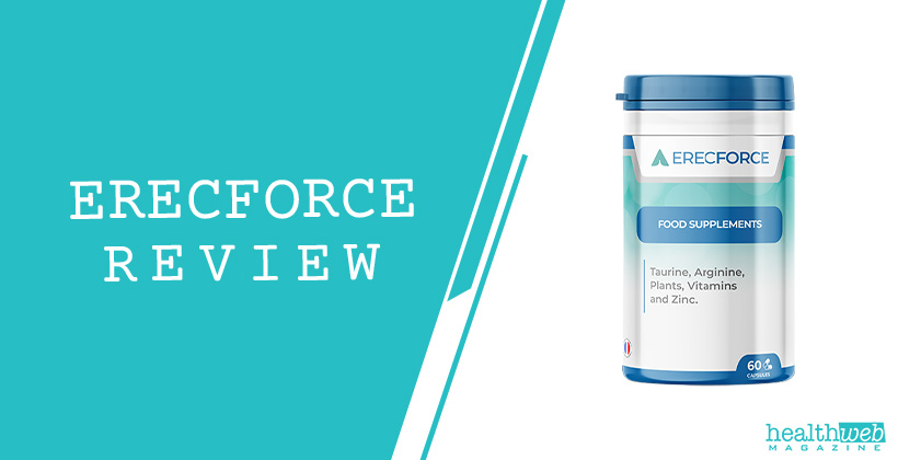 ErecForce Review – Male Vitality & Performance Supplement Bottle