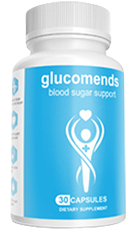Glucomends Review – Natural Blood Sugar Support Supplement Bottle Image