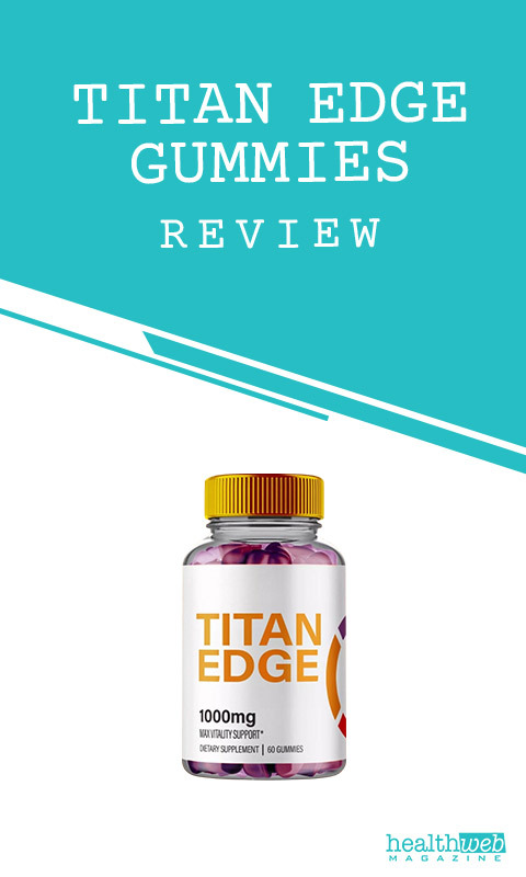 Titan Edge Gummies Review – Male Performance & Vitality Supplement Bottle