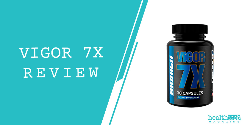 Vigor 7X Review – Male Performance Supplement Bottle