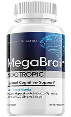 MegaBrain Review – Nootropic Supplement Bottle Image