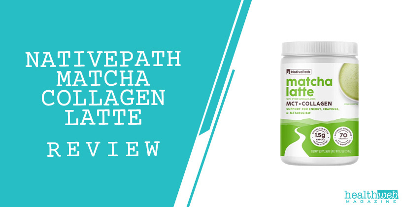 NativePath Matcha Collagen Latte Review – Product Bottle Image