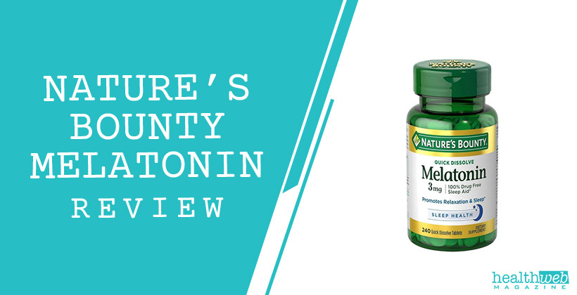 Nature’s Bounty Melatonin Review – Sleep Support Supplement Bottle