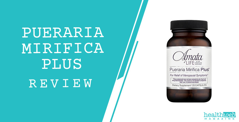 Pueraria Mirifica Plus Review – Menopause Relief Supplement Bottle