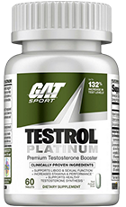 Testrol Platinum Review – Testosterone Support Supplement Bottle