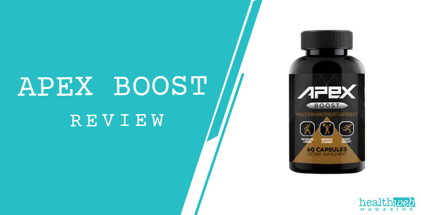 Apex Boost Review – Male Enhancement Supplement Bottle Image
