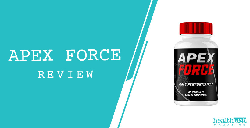 Apex Force Review – Male Vitality Supplement Bottle Image