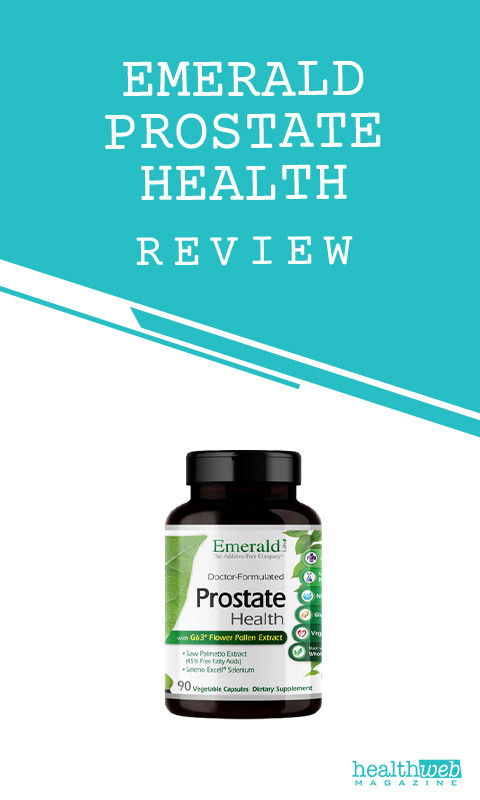 Emerald Prostate Health Review – Natural Prostate Support Supplement Bottle