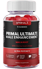 Primal Ultimate Male Enhancement Gummies Review – Product Bottle Image