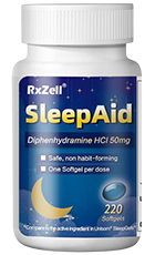 RxZell Sleep Aid Review – Non-Habit-Forming Sleep Support Bottle