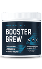 Booster Brew Review – Male Vitality Supplement Bottle Image