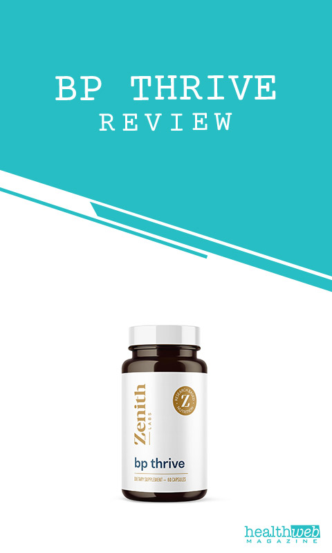 BP Thrive Review – Blood Pressure Support Supplement Bottle