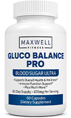 GlucoBalance Pro Review – Glucose Support Supplement Bottle