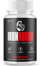 Iron Horse Male Enhancement Review – Natural Male Wellness Support Supplement Bottle
