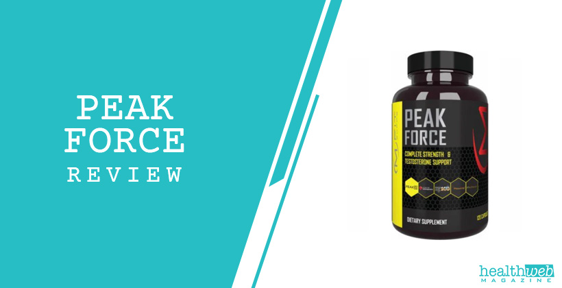Peak Force Review – Peak Force Testosterone and Strength Support Supplement Bottle