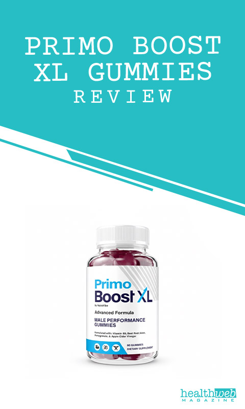Primo Boost XL Gummies Review – Natural Male Vitality & Stamina Support Gummies Bottle