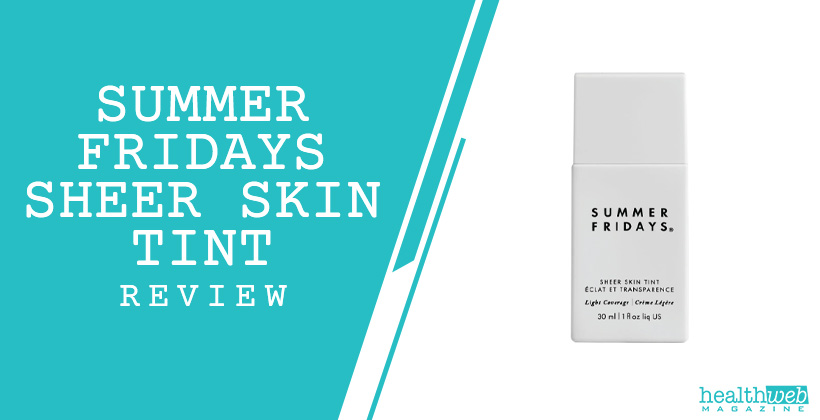 Summer Fridays Sheer Skin Tint Review – Lightweight Skin Tint Bottle Image