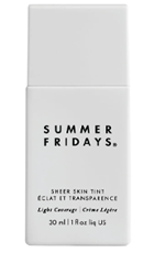 Summer Fridays Sheer Skin Tint Review – Lightweight Skin Tint Bottle Image
