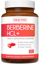 Healths Harmony Berberine HCl+ Review – Metabolic & Blood Sugar Support Supplement Bottle
