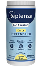 Replenza GLP-1 Support Review – Appetite & Weight Management Supplement Bottle