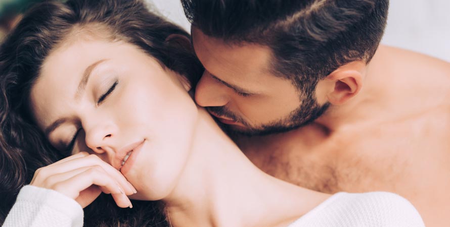 Hickeys on the neck