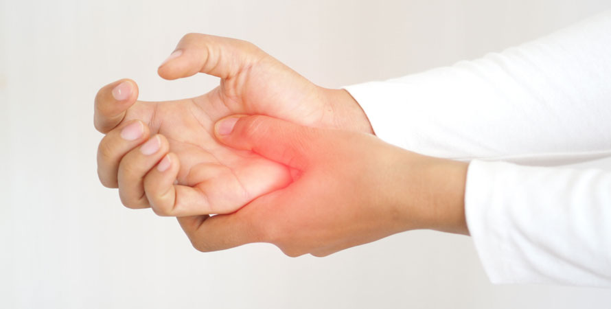 Joints swell with inflammation