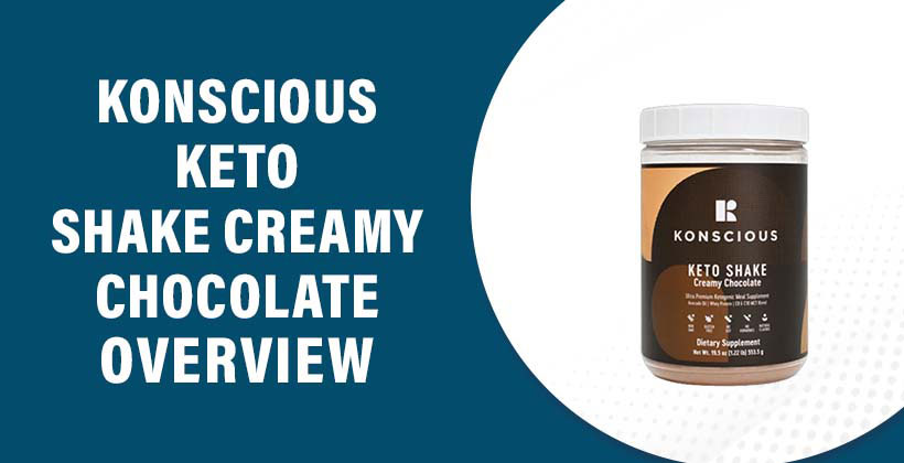 Konscious Keto Shake Creamy Chocolate