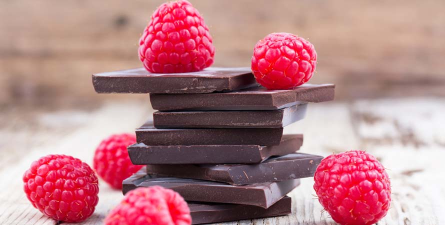 Dark chocolate &  Berries - Pro Antioxidant Foods