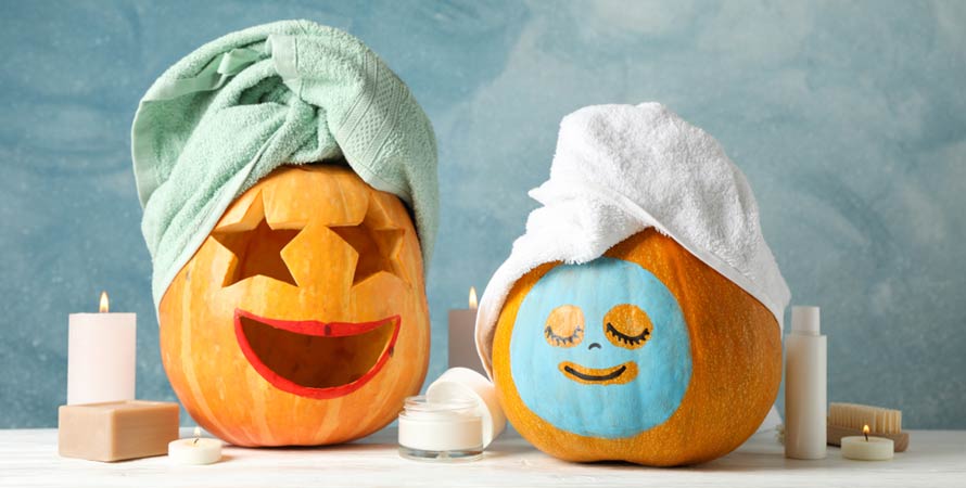 Pumpkin Face Mask