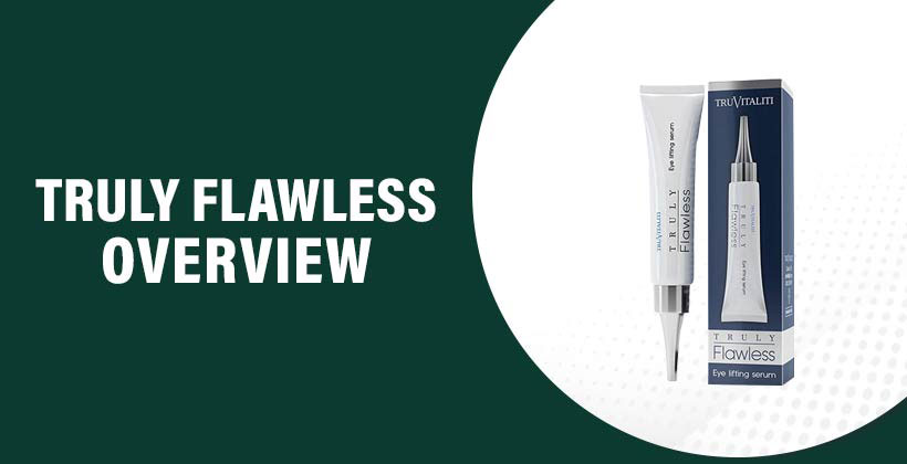 Truly Flawless Review – Anti-Aging Eye Serum Bottle